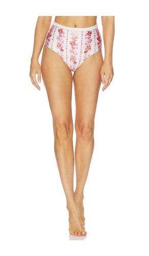 Nopal Bikini Bottom in Cream. - size M (also in S) - Agua by Agua Bendita - Modalova