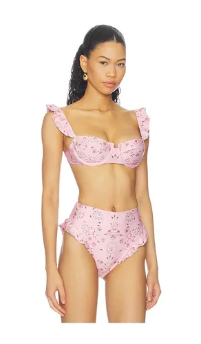 Kiwi Bikini Top in Pink. - size M (also in S) - Agua by Agua Bendita - Modalova