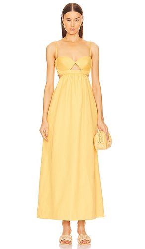 Maxi Dress in Lemon. - size L (also in M, S) - ADRIANA DEGREAS - Modalova