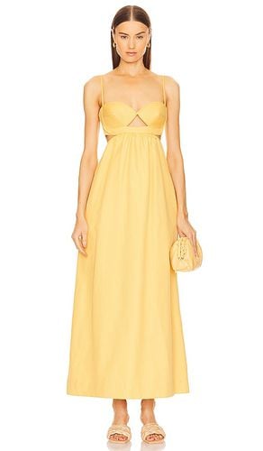 Maxi Dress in Lemon. - size L (also in S) - ADRIANA DEGREAS - Modalova