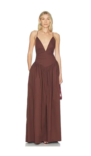 Opulence Deep-V Maxi Dress in . Size L. Also in M - ADRIANA DEGREAS - Modalova