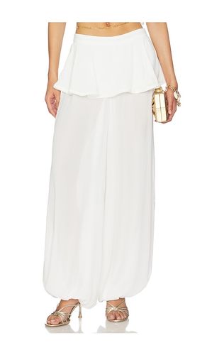 Peplum Pant in . Size L. Also in M, S - ADRIANA DEGREAS - Modalova