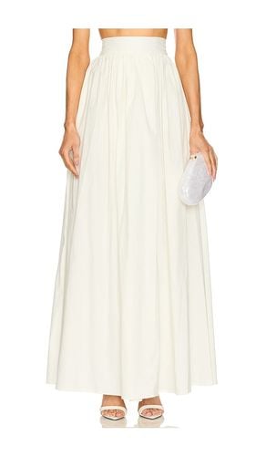 X REVOLVE Seashell Solid Long Skirt in White. - size L (also in M, S) - ADRIANA DEGREAS - Modalova