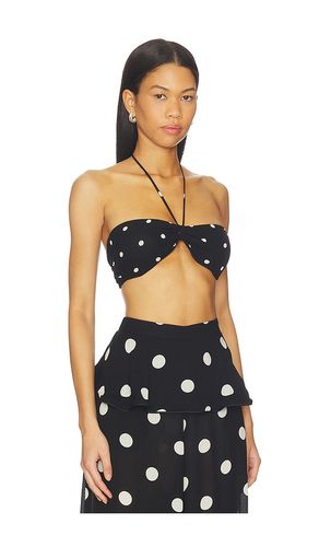 Polka Dot Bandeau Top in . Taglia M. Also in S, XS - ADRIANA DEGREAS - Modalova