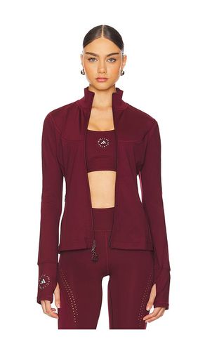 Tpr Zip Top in Burgundy. - size L (also in M, S, XS) - adidas by Stella McCartney - Modalova