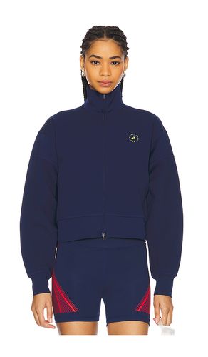 Knitted Track Top in Navy. - size L (also in S, XS) - adidas by Stella McCartney - Modalova