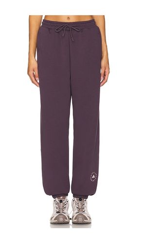 Pantalón deportivo loose en color vino talla L en - Wine. Talla L (también en M) - adidas by Stella McCartney - Modalova