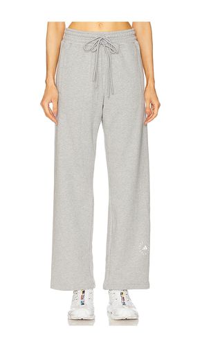 Pantalones straight leg en color gris talla L en - Grey. Talla L (también en - adidas by Stella McCartney - Modalova