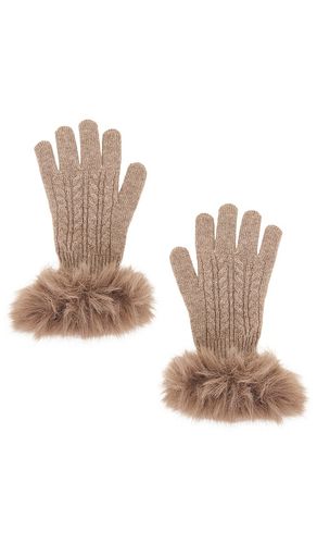 The Cashmere Glove in Brown - Adrienne Landau - Modalova