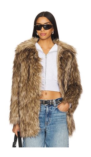 The Dakota Coat in . Size S - Adrienne Landau - Modalova