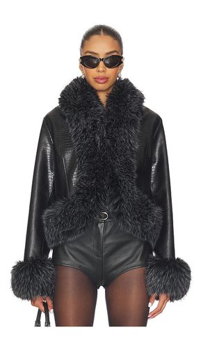 Ivy Jacket in Black. - size M (also in S) - Adrienne Landau - Modalova