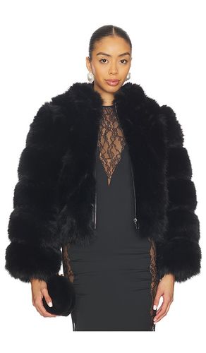 Icon Fur Jacket in . Taglia L. Also in S - Adrienne Landau - Modalova