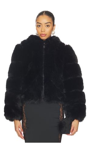 Icon Fur Jacket in . Size L. Also in S - Adrienne Landau - Modalova