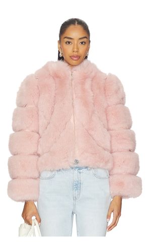 Icon Fur Jacket in . Size L. Also in M, S - Adrienne Landau - Modalova