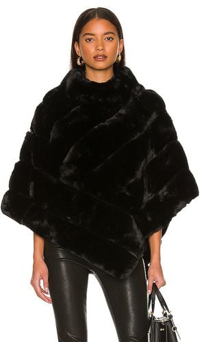 Faux Fur Wrap in - Adrienne Landau - Modalova