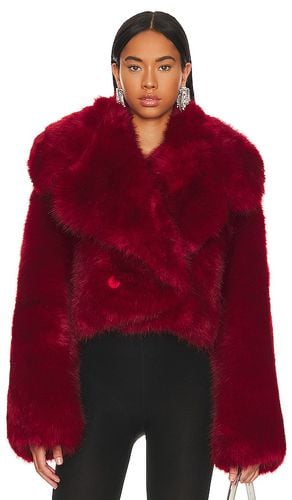 Faux Fur Jacket in . - size M (also in S) - Adrienne Landau - Modalova