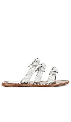 Lolita Flat Crystals Sandal in Metallic . - size 36 (also in 38, 40) - Alexandre Birman - Modalova