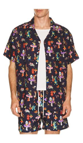 Catch The Wind x Gary Baseman Camp Collar Shirt in in . Size S. Also in M, L, XL/1X - Arrels Barcelona - Modalova
