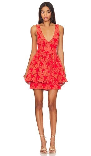 Leighton Mini Dress in Orange. - size L (also in M, S, XL, XS) - Aureta. - Modalova