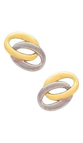 Blair Earrings in Metallic Gold - AUREUM - Modalova