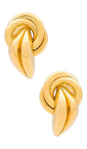 Genevieve Earrings in Metallic - AUREUM - Modalova