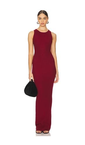 Knit Tank Maxi Dress in Burgundy. - size S (also in XS, XXS) - AEXAE - Modalova