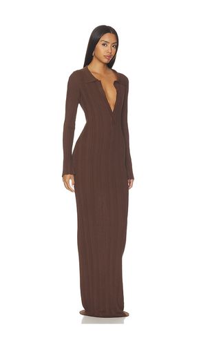 Knitted Collar Maxi Dress in . Taglia M. Also in S - AEXAE - Modalova
