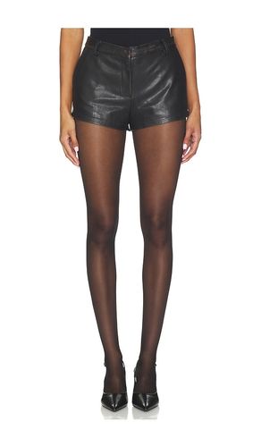 Lamb Leather Distressed Mini Short in . Größe L. Also in M, S, XS - AEXAE - Modalova