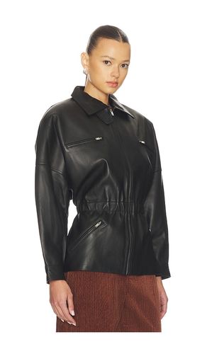 Leather Cinched Mid Jacket in . Taglia L. Also in S, XS - AEXAE - Modalova