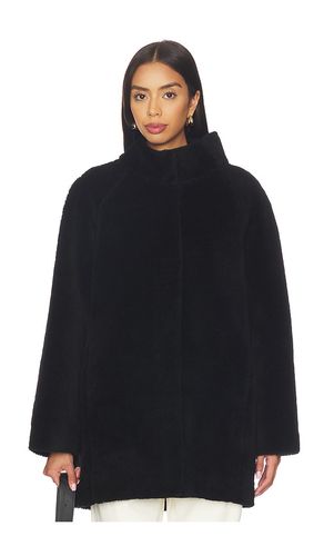 Shearling High Neck Mid Length Jacket in . Size L. Also in M, S - AEXAE - Modalova