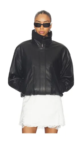 Leather Collar Jacket in . - size L (also in M, XS) - AEXAE - Modalova