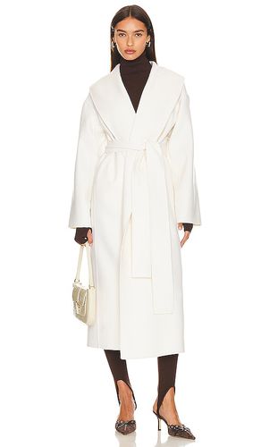 Cashmere Wrap Coat in Cream. - size L (also in M) - AEXAE - Modalova