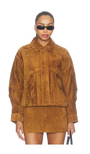 Leather Suede Rr Jacket in . Size L. Also in M, S, XS - AEXAE - Modalova