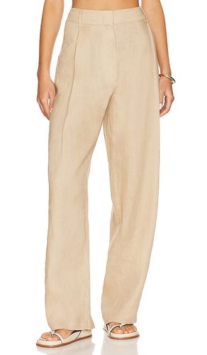 HOCHGESCHNITTENE HOSE AUS LEINEN in . Größe M. Also in S, XS - AEXAE - Modalova
