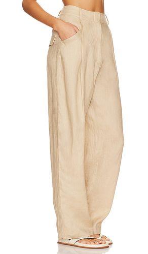 HOCHGESCHNITTENE HOSE AUS LEINEN in . Größe L. Also in M, S, XS - AEXAE - Modalova