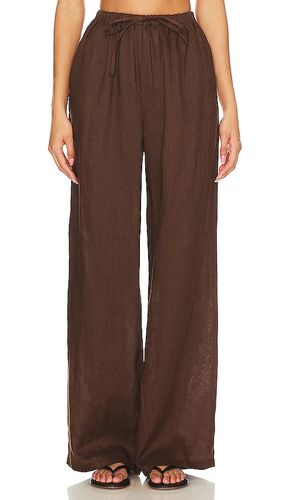 Linen Drawstring Trouser in . Size XS. Also in S, M, XXS - AEXAE - Modalova