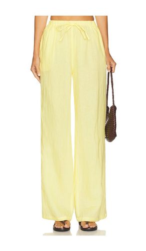 X REVOLVE Drawstring Pant in Yellow. - size L (also in M, S, XS, XXS) - AEXAE - Modalova