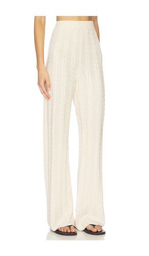 Cashmere Cable Straight Leg Pant in . Taglia L. Also in M, S - AEXAE - Modalova