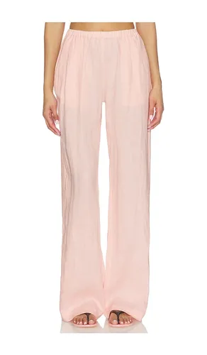 Linen Low Waist Day Pant in . Size XS. Also in S, M, L - AEXAE - Modalova