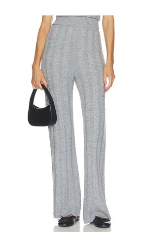 X REVOLVE Cashmere Cable Straight Leg Pant in . Taglia L. Also in M, S, XS - AEXAE - Modalova