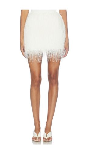 Polyester Fringe Mini Skirt in . Size L. Also in M, S - AEXAE - Modalova