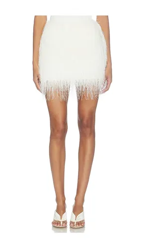 Polyester Fringe Mini Skirt in . - size S (also in M, L) - AEXAE - Modalova