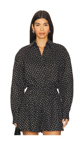 Linen Woven Shirt in Black,White. - size L (also in M, S, XS, XXS) - AEXAE - Modalova