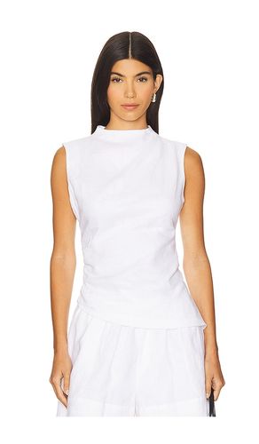 Linen Ruched Top in . - size L (also in M, S, XL, XS) - AEXAE - Modalova