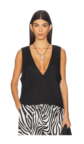 Linen V Neck Top in . - size L (also in M, S, XS) - AEXAE - Modalova