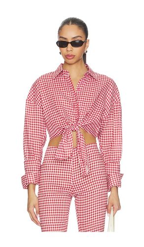 LEINENBLUSE MIT BINDEBÄNDERN in . Größe L. Also in M, S, XS, XXS - AEXAE - Modalova