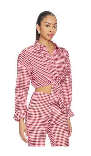 LEINENBLUSE MIT BINDEBÄNDERN in . Größe L. Also in M, S, XS, XXS - AEXAE - Modalova