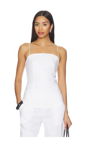 Linen Strap Top in . Taglia L. Also in M, S, XS, XXS - AEXAE - Modalova