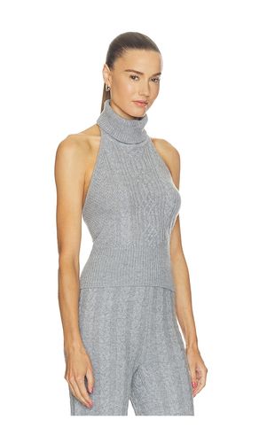 CASHMERE-OBERTEIL MIT ZOPFMUSTER UND NACKENBAND in . Größe L. Also in M - AEXAE - Modalova