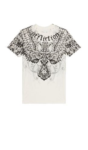 Kingdom Tee in White. - size S (also in XL/1X) - Affliction - Modalova